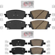 AME Front Rear Ceramic Disc Brake Pads For Hyundai Santa Fe 2021 2022 2023 2024