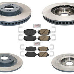 Coated Disc Brake Rotors & Disc Brake Pads For Hyundai Santa Cruz 2022 2023 24