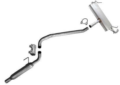 Weld On Resonator Exten Pipe Muffler for Chrysler 200 15-17 2.4L Front Wheel Dv