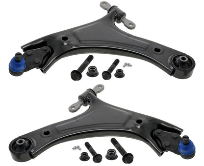 Front Lower Control Arms W/ Ball Joints & Links For Hyundai Santa Fe 2021-2024