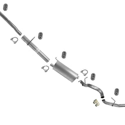 Para sistema de tubo de silenciador de escape Ford F250 Super 5.4L 08-10 con base de rueda 156.2