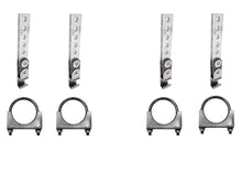 360 Open End Swivel Swinger Custom Exhaust Hanger Kit With clamps (Qty 4) 2" kit
