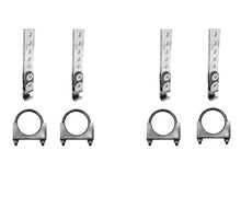 360 Open End Swivel Swinger Custom Exhaust Hanger Kit With clamps (Qty 4) 2.25'