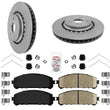 Front Pads & Coated Rotors FOR 2020-2022 Toyota Avalon Camry TRD model