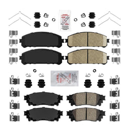 Ceramic Front + Rear Brake Pads FOR Lexus NX200t NX300 H RX350 RX450HL TRD