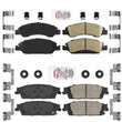 Ceramic Front + Rear Brake Pads FOR 2015-2020 CADILLAC ESCALADE & ESCALADE ESV
