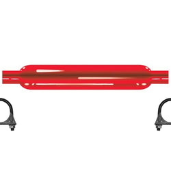 Cherry Bomb 87515CB Muffler 30.5 inch OAL, 26 in Body 2.25