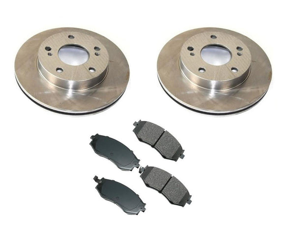 Nuevos rotores y pastillas de freno de disco delantero para Nissan 240SX SE 1997-1998