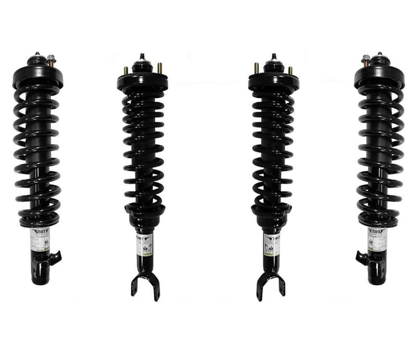 Front & Rear Strut Shock & Coil Spring Assembly Fits 1994-2001 Acura Integra