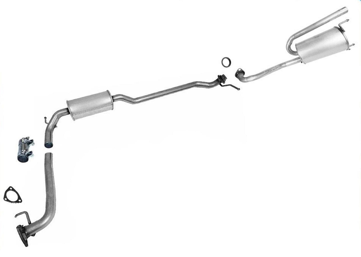 For 2009-2013 Honda FIT Sport 1.5L Exhaust System Pipe & Muffler System Clamps