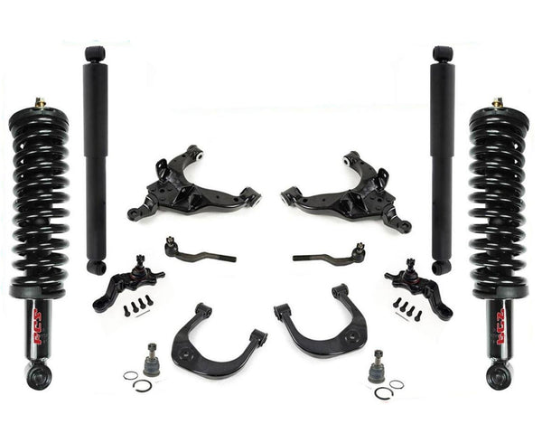 For 95-04 4 Wheel Drive Tacoma Front Struts Control Arm & Ball Joint 14 Pcs Kit