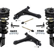 00-05 Cavalier Sunfire Frt Complete Spring Strut and Mount Control Arms 10Pc Kit