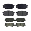 Front & Rear Ceramic Pads for 2014-2016 Kia Soul