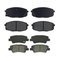 Front & Rear Ceramic Pads for 2014-2016 Kia Soul
