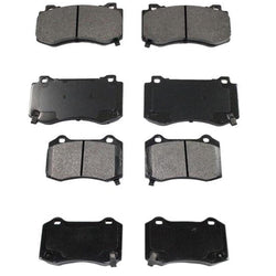 Front & Rear Ceramic Brake Pads Fits For 2006-2010 Jeep SRT8 2 Sets