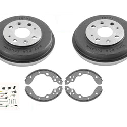 Fits 1999-2003 Mazda Protege (2) Brake Drums Brake Shoes and Springs