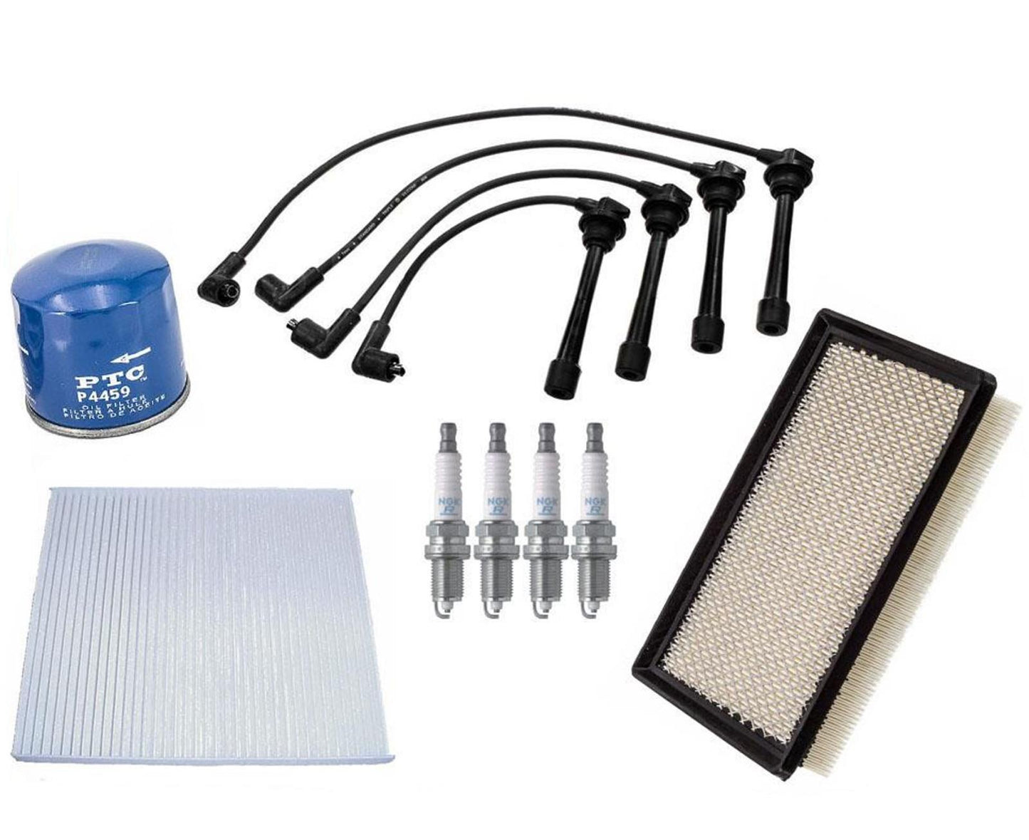 Spark Plugs Ignition Wires Air Oil Filter for Kia Spectra 2.0L ONLY 04-07