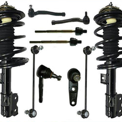 Front Coil Spring Strut Ball Joints Tie Rod Stabilizer Links Fits 2004-2011 Aveo