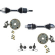 02-05 Explorer 4 Door Front CV Drive Axles Axles & Hub and Wheel Bearings BJ 6p