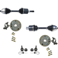 02-05 Explorer 4 Door Front CV Drive Axles Axles & Hub and Wheel Bearings BJ 6p