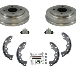 Rear Drums Brake Shoes Springs & Wheel Cylinders for Nissan Sentra 2000