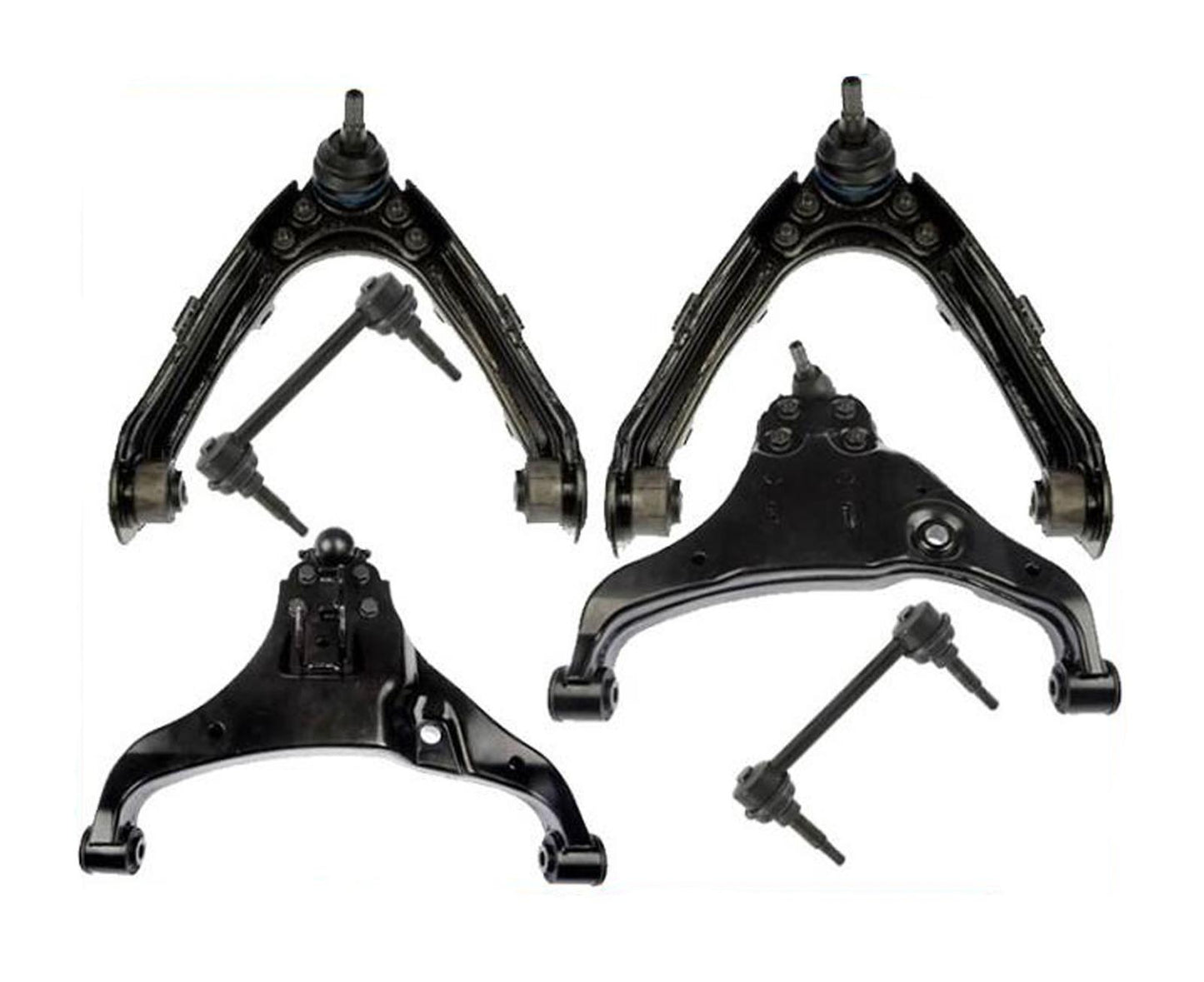 04-12 Colorado Rear Wheel Drv With Coil Spring Control Arm Bushing Ball Joint 6p