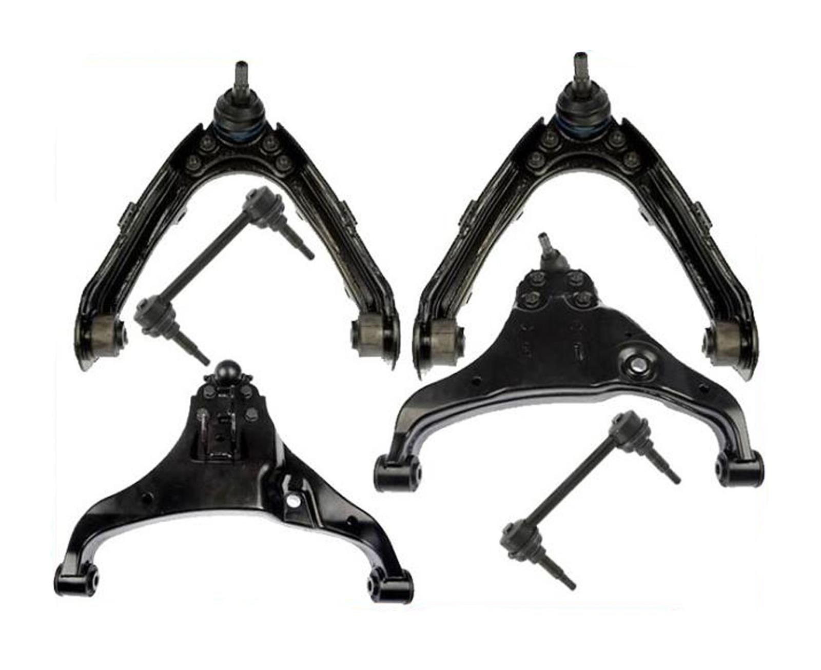 04-12 Colorado Rear Wheel Drv With Coil Spring Control Arm Bushing Ball Joint 6p