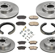 Fits 07-12 Mazda CX7 Front & Rear Disc Brake Rotors & Ceramic Brake Pads 8 Pcs