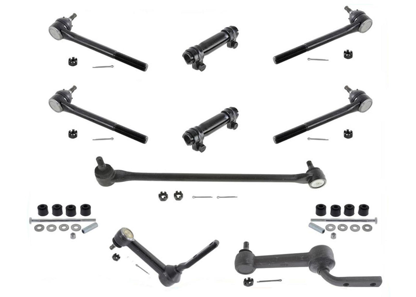 Se adapta a Chevrolet Astro Van 89-89 tracción trasera enlace de arrastre varillas de amarre enlaces I brazo