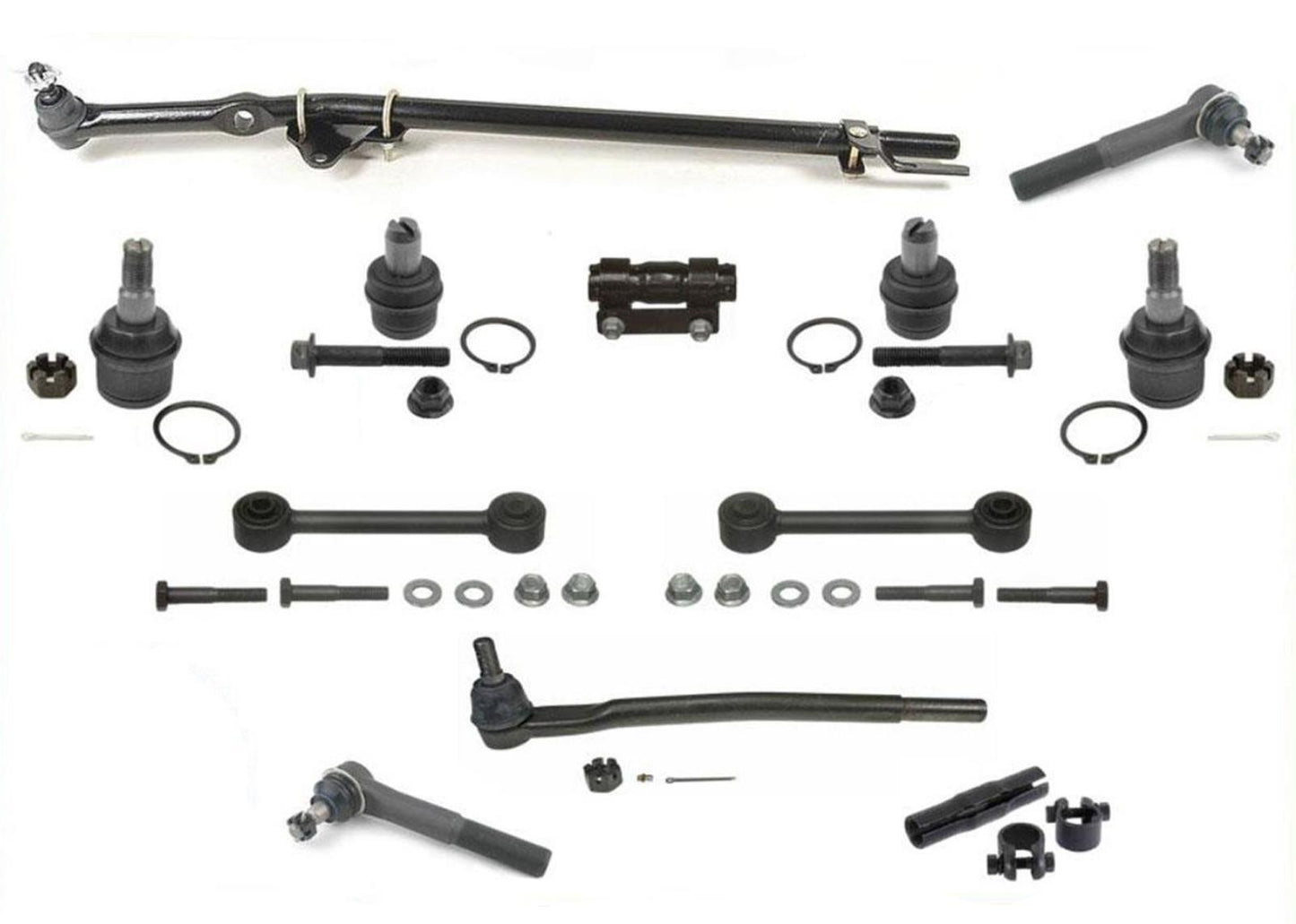 for 05-07 REAR WHEEL DRIVE F250 Super Duty Tie Rods Drag Link Tie Rod Ball Jnts