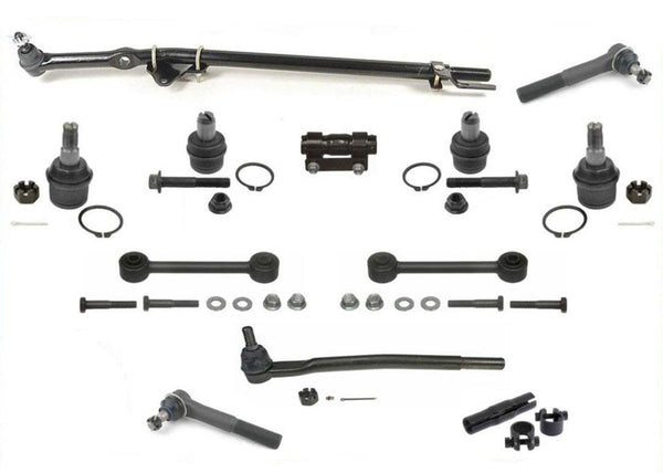 for 05-07 REAR WHEEL DRIVE F250 Super Duty Tie Rods Drag Link Tie Rod Ball Jnts