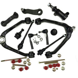 Fits 01-06 Tahoe Yukon 1500 Upp Control Arms Ball J Tie Rods Idler Pit Arm 13Pc