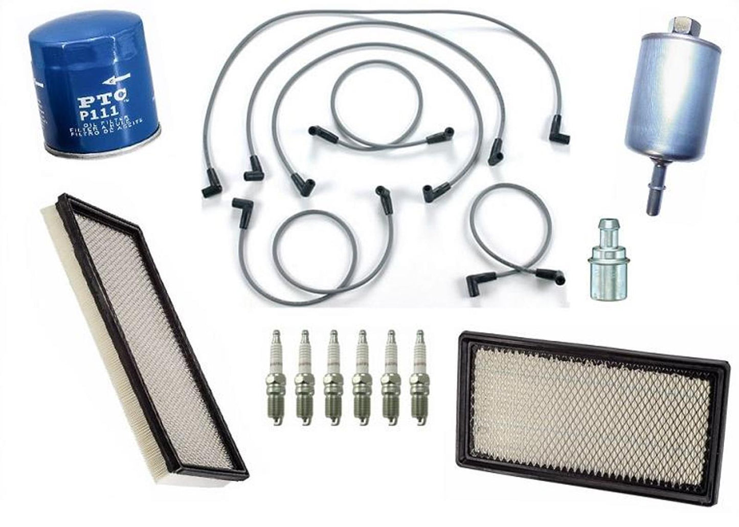 Cables de encendido Bujías Filtros de aceite de gas de aire para Chevrolet Camaro 3.8L 95-99
