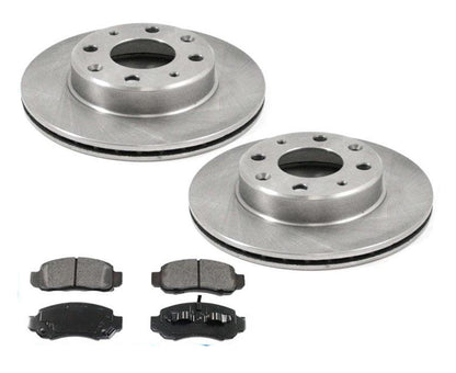 Fits 01-06 Honda Insight With Manual Transmission Front Brake Disc Rotors Pads
