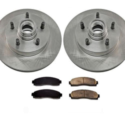 for 03-11 Ranger Rear Wheel Drive With 4 Wheel ABS Brakes Disc Brake Rotors Pads