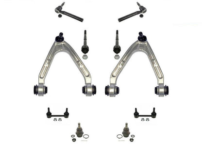 Front Upper Control Arms Ball Joints Inner Outer Tie Rod & Links For H3 2007-10