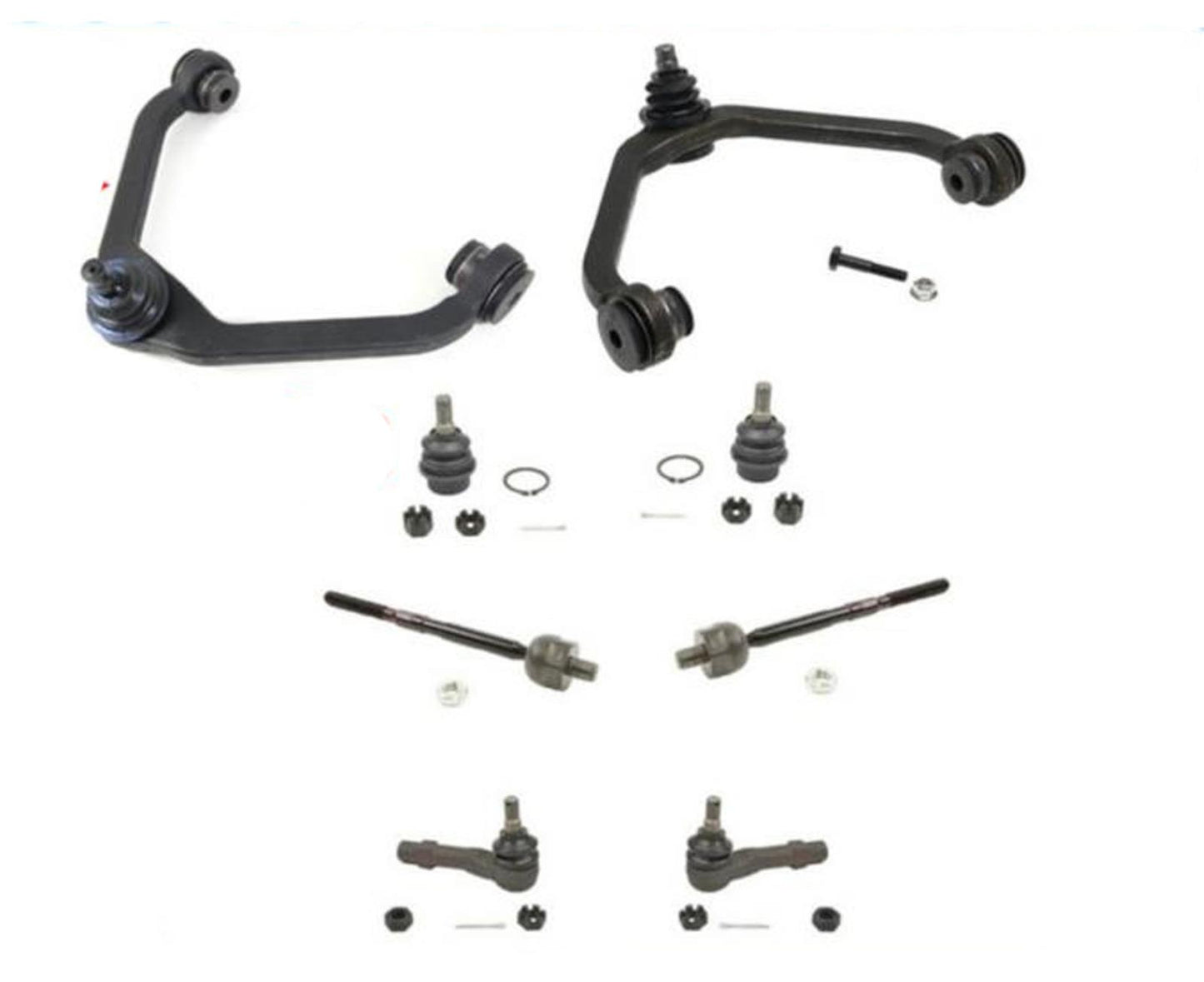 For 1998 2001 Ford Explorer Updated Style Control Arms Ball Joints and Tie Rods
