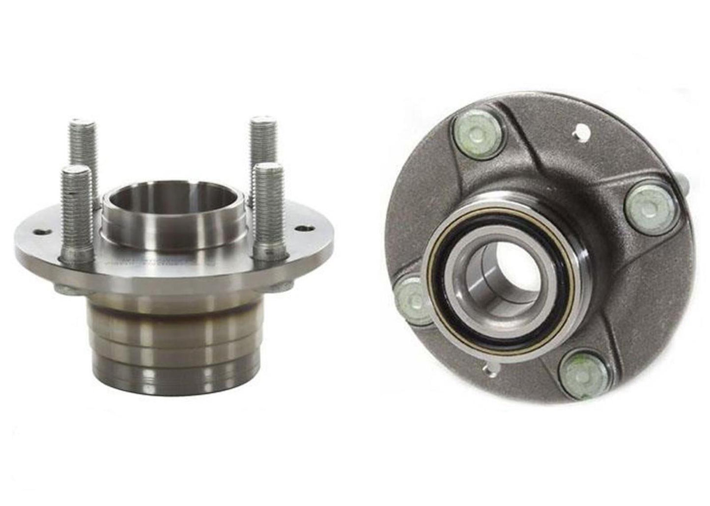 (2) Front Hub Wheel Bearing NON-ABS Torque Tested for Mazda Miata MX5 90-05