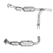 For 01-03 F150 Rear Wheel Drive L&R 4.6L (2) Catalytic Converter 19762 19062