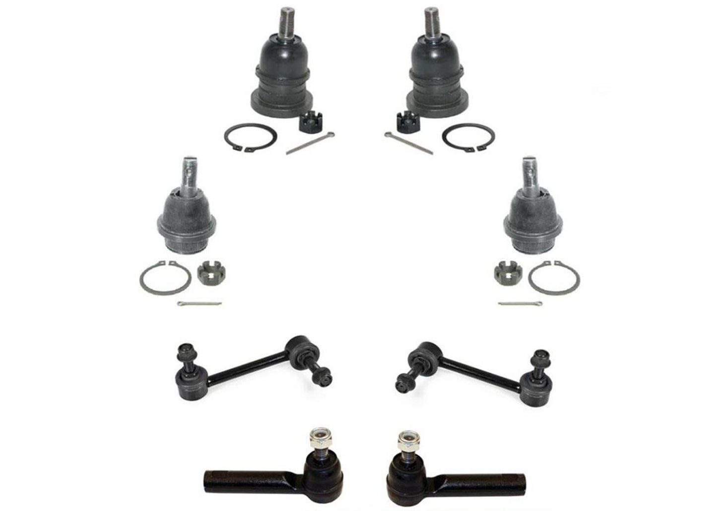 05-13 Tacoma 4x4 y Pre Runner 8 piezas de rótula superior e inferior REF# K80811 K80827
