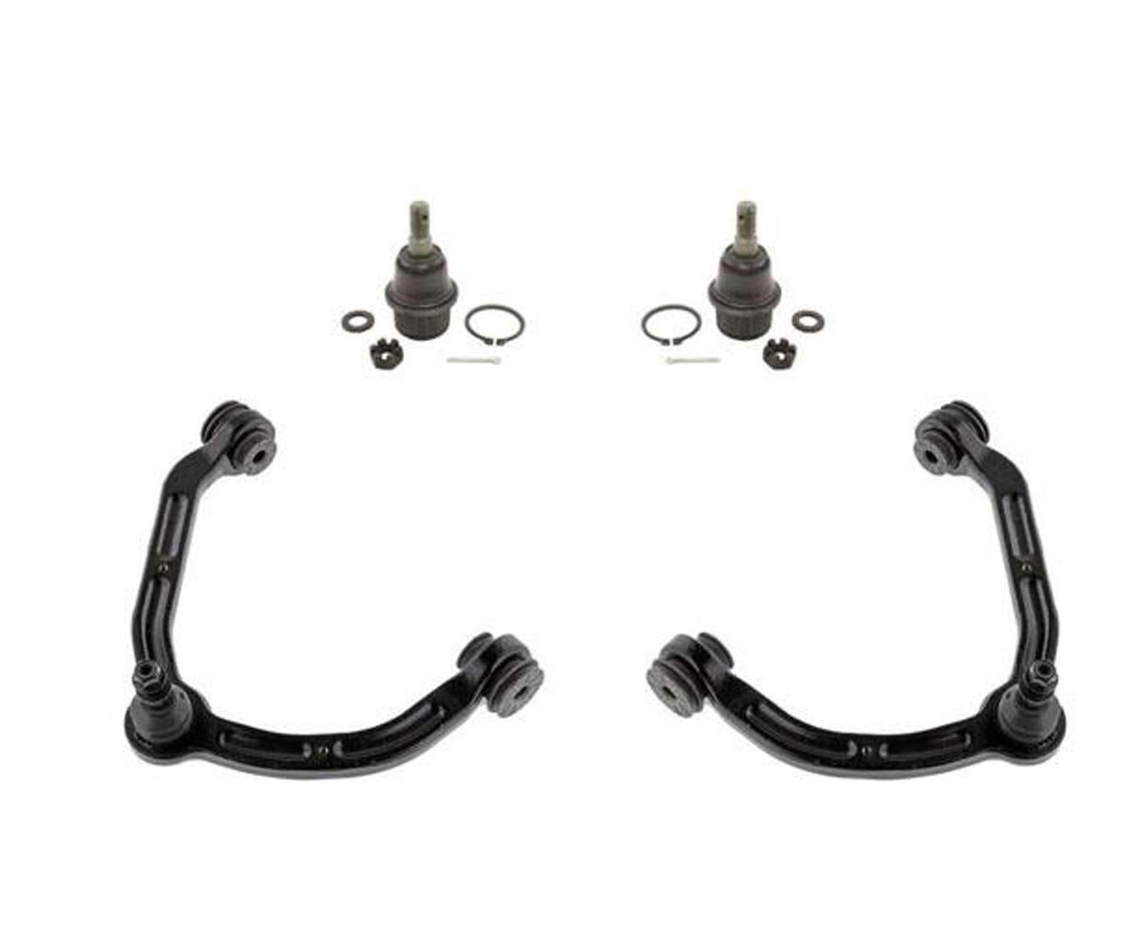 (2) Front Upper Control Arm Bushings Ball Joint Set for 03-16 Express Van 3500