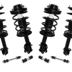 Se adapta al puntal de resorte rápido delantero y trasero de neón 2000-2005 y monta 4 eslabones de barra estabilizadora