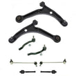 06-2008 Honda Pilot 8Pcs Lower Control Arm Ball Joint Tie Rods Sway Bar Kit