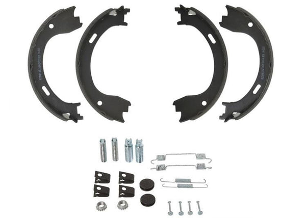 Para Ford F150 2009-2011, zapata de freno de estacionamiento trasero nueva con resortes de freno