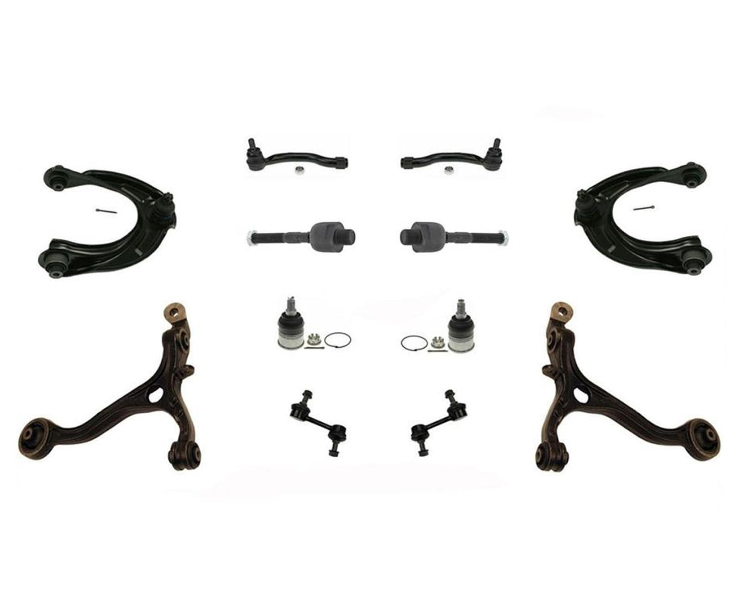 Brazos de control delanteros, varillas de amarre, rótula y enlaces para Honda ACCORD 08-12 TSX 09-14