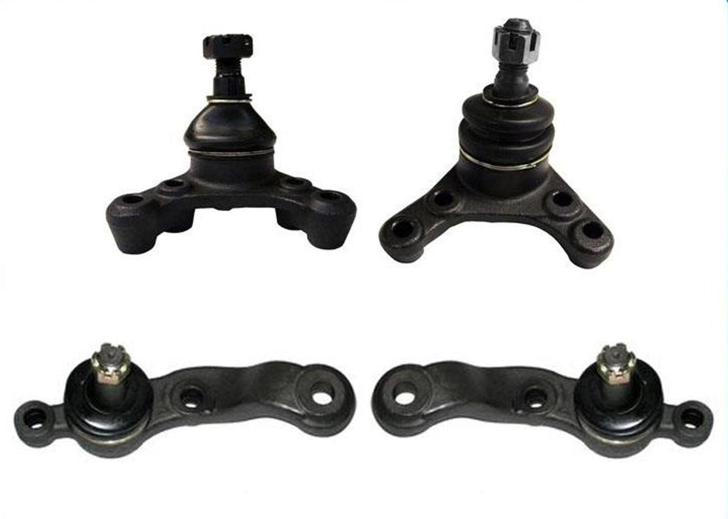 Lower & Upper Ball Joint Joints 4Pc Kit For Rear Wheel Drive Tacoma 1995-2004