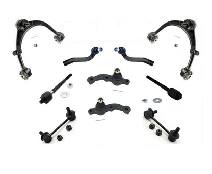 Front Upper Control Arms Ball Joitns Tie rods & Links For Lexus LS400 1998-2000