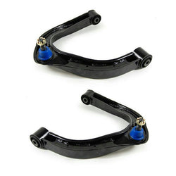 Se adapta a 04-13 QX56 05-15 Titan y Armada (2) brazo de control superior delantero y rótula