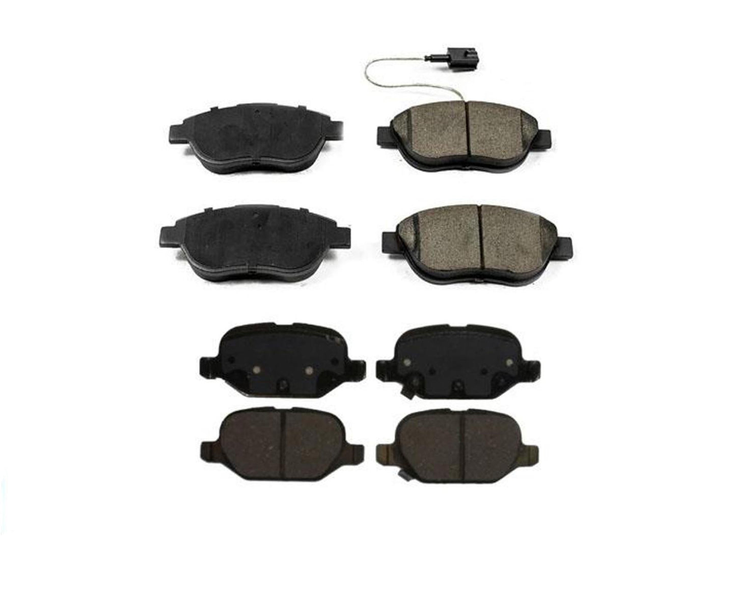 For 2012 2013 2014 2015 2016 Fiat 500 Abarth Turbo Front & Rear Brake Pads