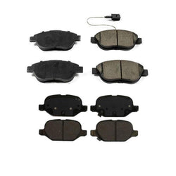 For 2012 2013 2014 2015 2016 Fiat 500 Abarth Turbo Front & Rear Brake Pads